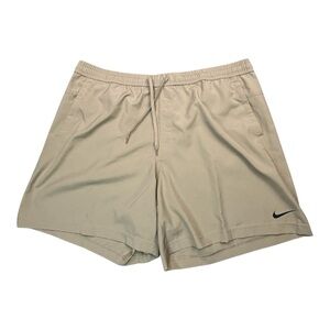 Nike Form Dri-FIT 7" Shorts Men's Size XXL Unlined Versatile DV9857-247 Khaki